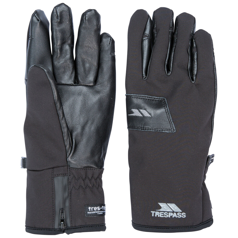 (XL, Black) Trespass Alpini Adults Sport Gloves Waterproof