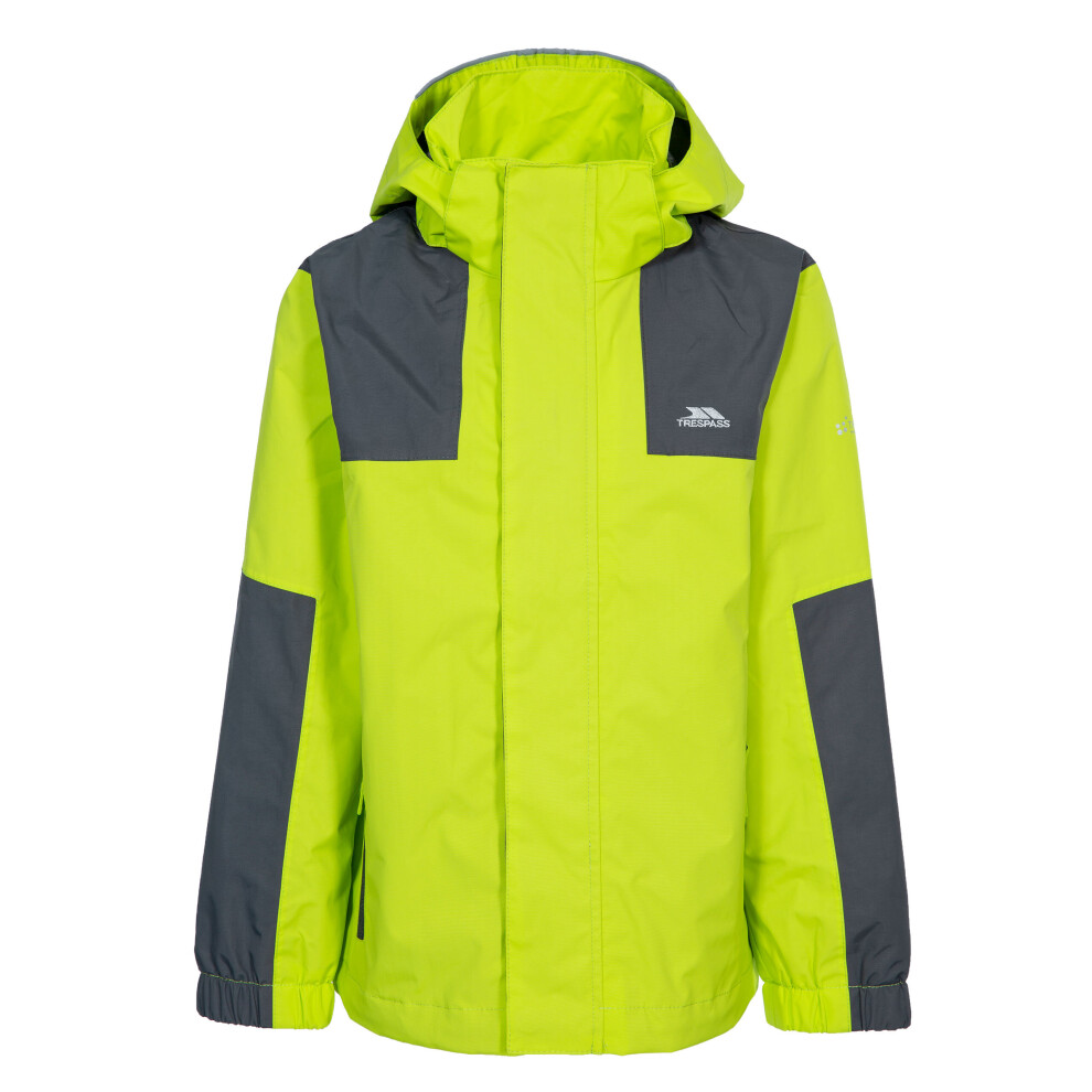 (3-4 Years, Kiwi) Trespass Boys Waterproof Jacket Farpost