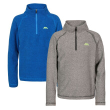 (3-4 Years, Dark Navy) Trespass Boys 1/2 Zip Fleece Pullover Top Keynote