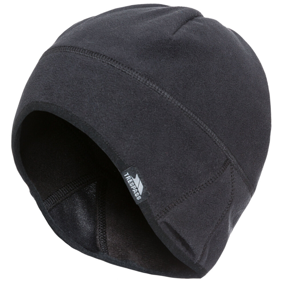 (EACH, Black) Trespass MenS Fleece Beanie Hat Peck