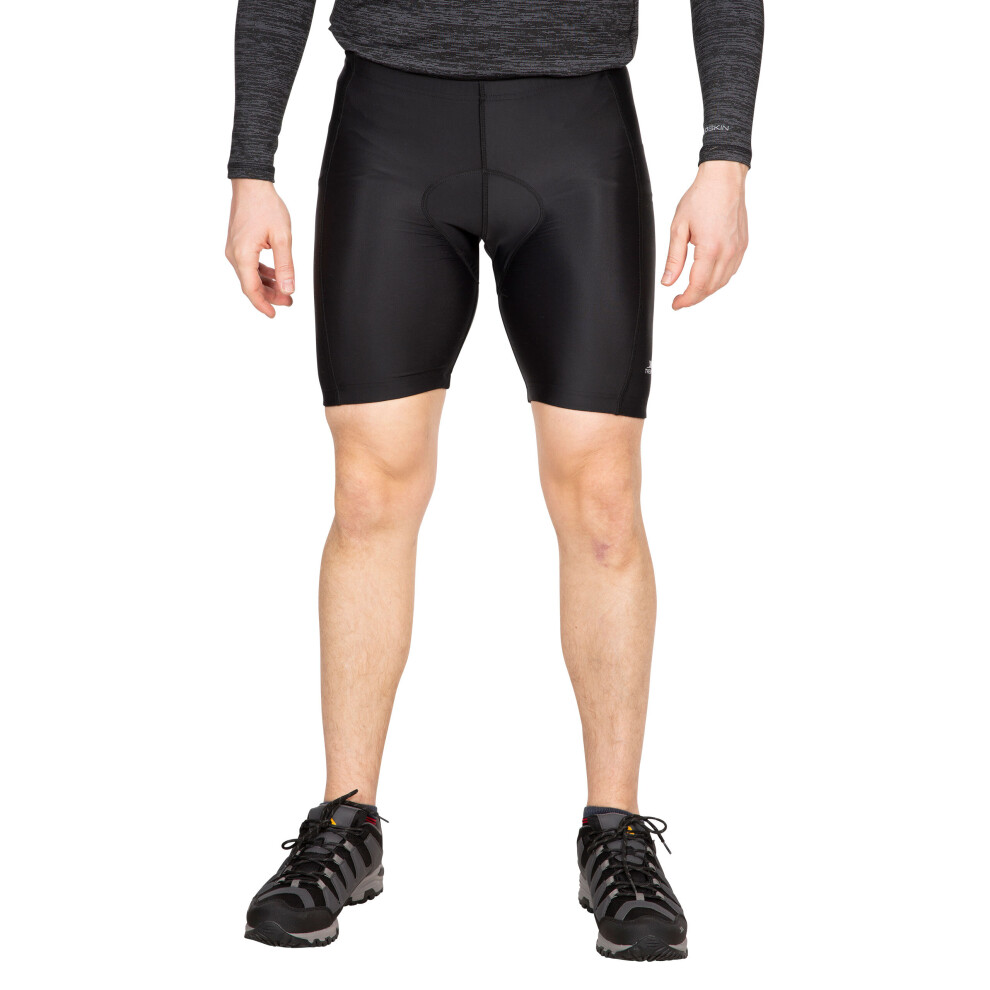 (XXS, Black) Trespass Mens Padded Shorts Decypher II