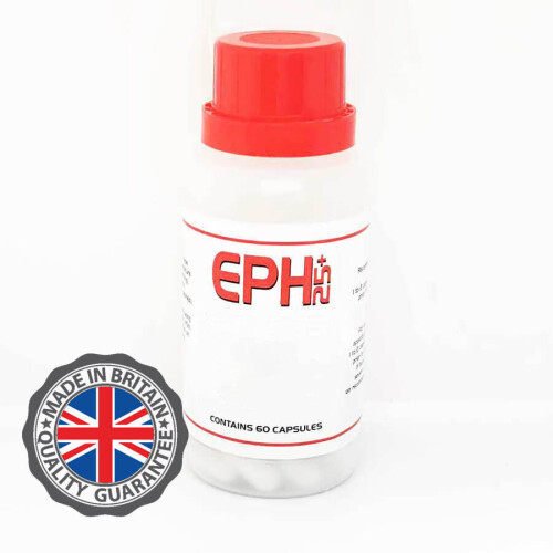 EPH 25+ (60 Capsules) Thermogenic Fat Burner, Energy -
