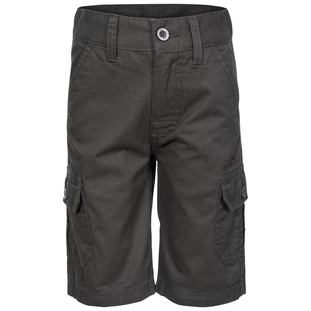 (3-4 Years, Charcoal) Trespass Boys Summer Shorts Cargo Combat Jarra