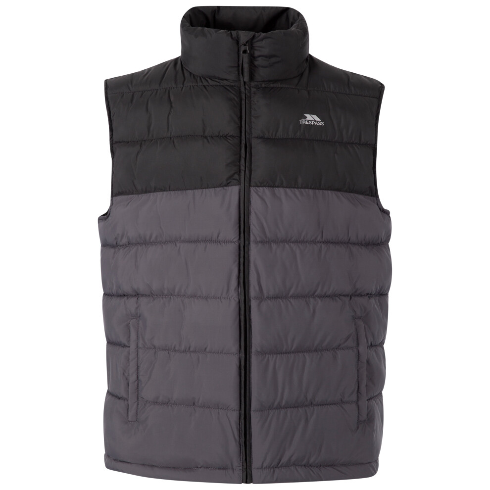 Mens Trespass Oskar Padded Gilet Stylish & Warm Quilted Bodywarmer for Outdoor A - Image 4