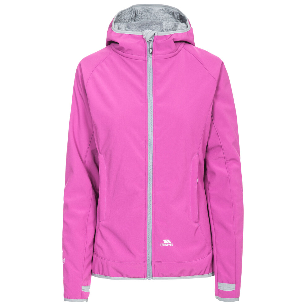 (6, Purple Orchid) Trespass Womens Softshell Jacket Imani