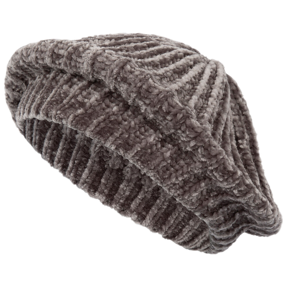 (EACH, Storm Grey) Trespass Womens Knitted Beret Hat Artois