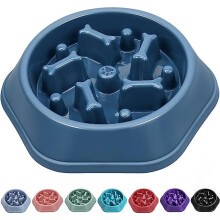 Slow Feeder Dog BowlsDog Puzzle Bowl Puppy Slow Eating Dog Bowl, Food Bowl Dishes Non-Slide Lick Treat Bowl for Small Medium Breed Dogs