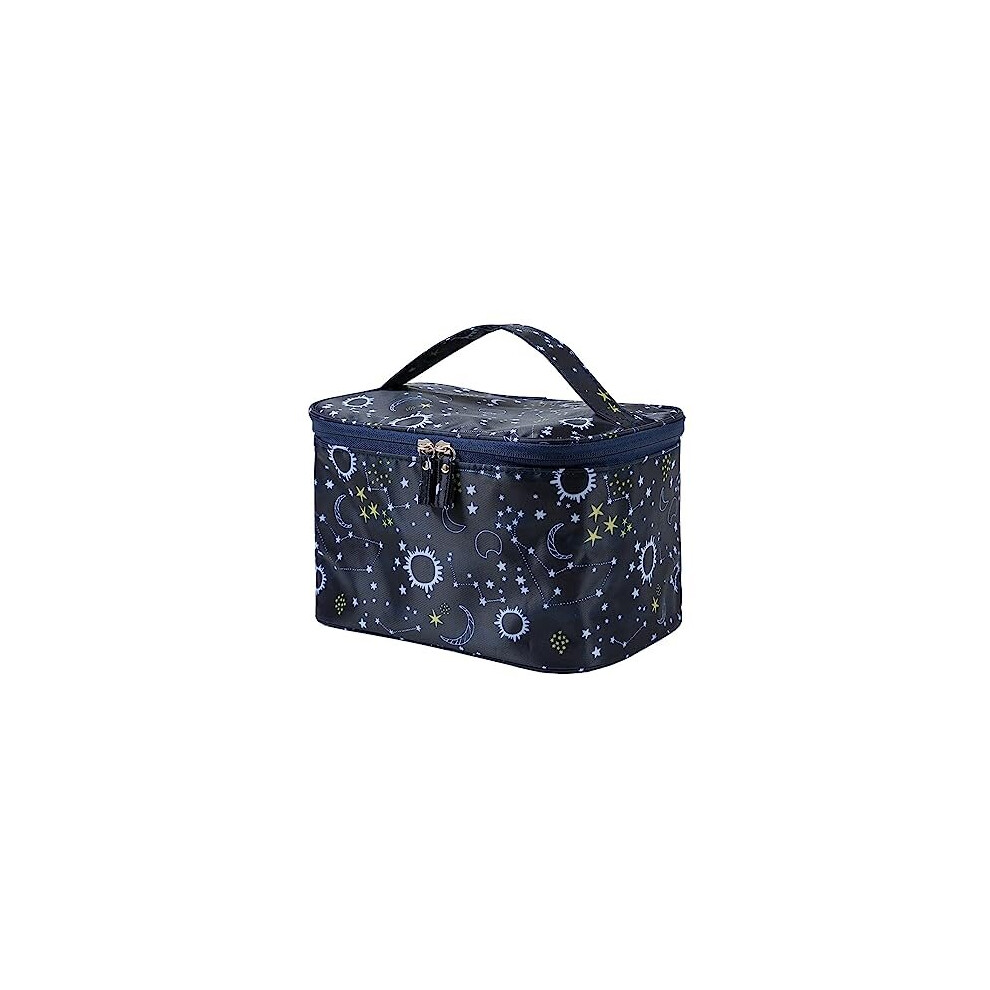 Tianfu Makeup Bag Cosmetic Bags For Women Travel Makeup Organizer Case, Starry Sky