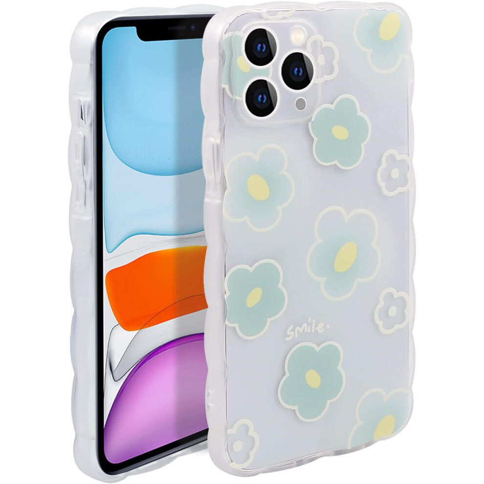 Photos - Case TIANFU  for iPhone 11 Pro Max, Soft TPU Bumper Cute Print Pattern Design Women Protective Phone Cover  for iPhone 11 Pro Ma 