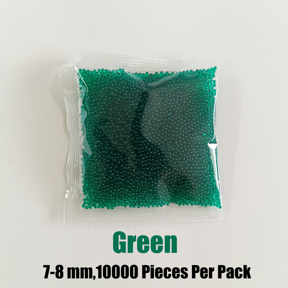 Photos - Other Toys  10,000PCS/1pack Water Bullet Gel Ball 7-8mm Multicolor for Gel Blaster 1/2/4/6/8Pack(Green, 4pcak)