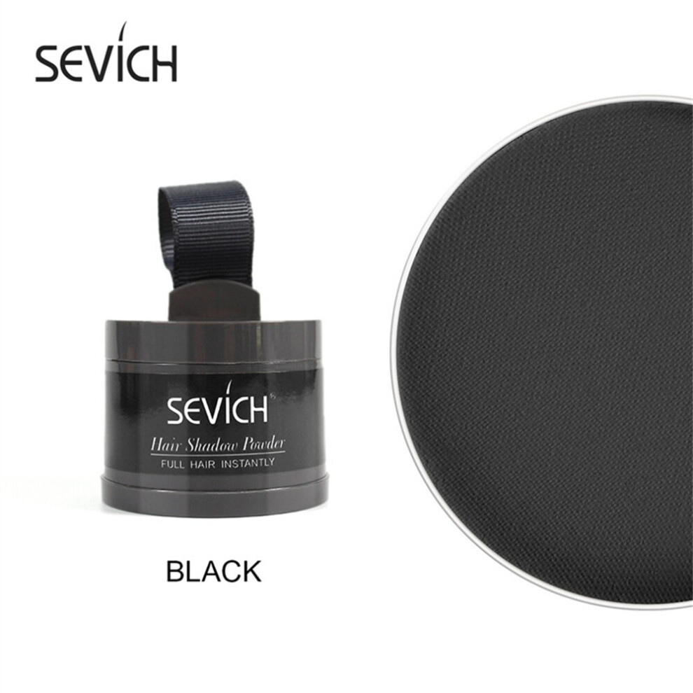 (Black, 1pcs) Waterproof Hair line Powder in Hair Color Edge Control Hairline Shadow Makeup Hair Concealer Root Cover Up Unisex Instantly(4/2/1pcs)