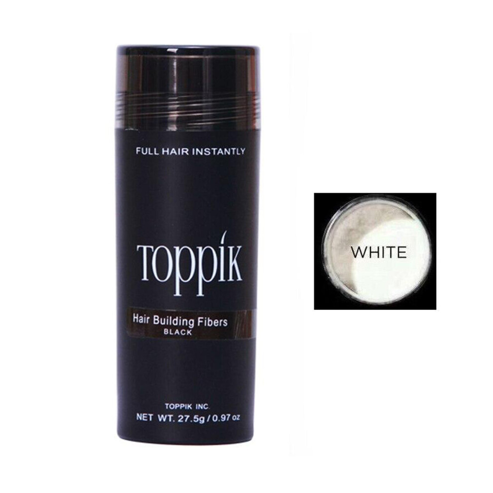 Photos - Hair Product  6/8/10PCS 9 Colors 27.5G Hair Building Fiber Hair Care Hair Thickening Powder for Women Men(White, 8pcs)