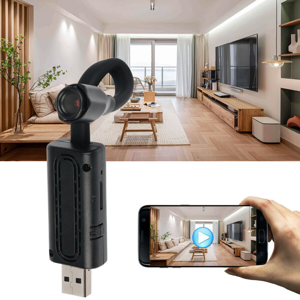 Mini Wireless Hidden Spy Camera Wifi IP Cam Home Security Night Vision HD 1080P