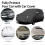 (3M 450*175*150CM) Universal Full Car Cover Waterproof Protector UV Resistant 4