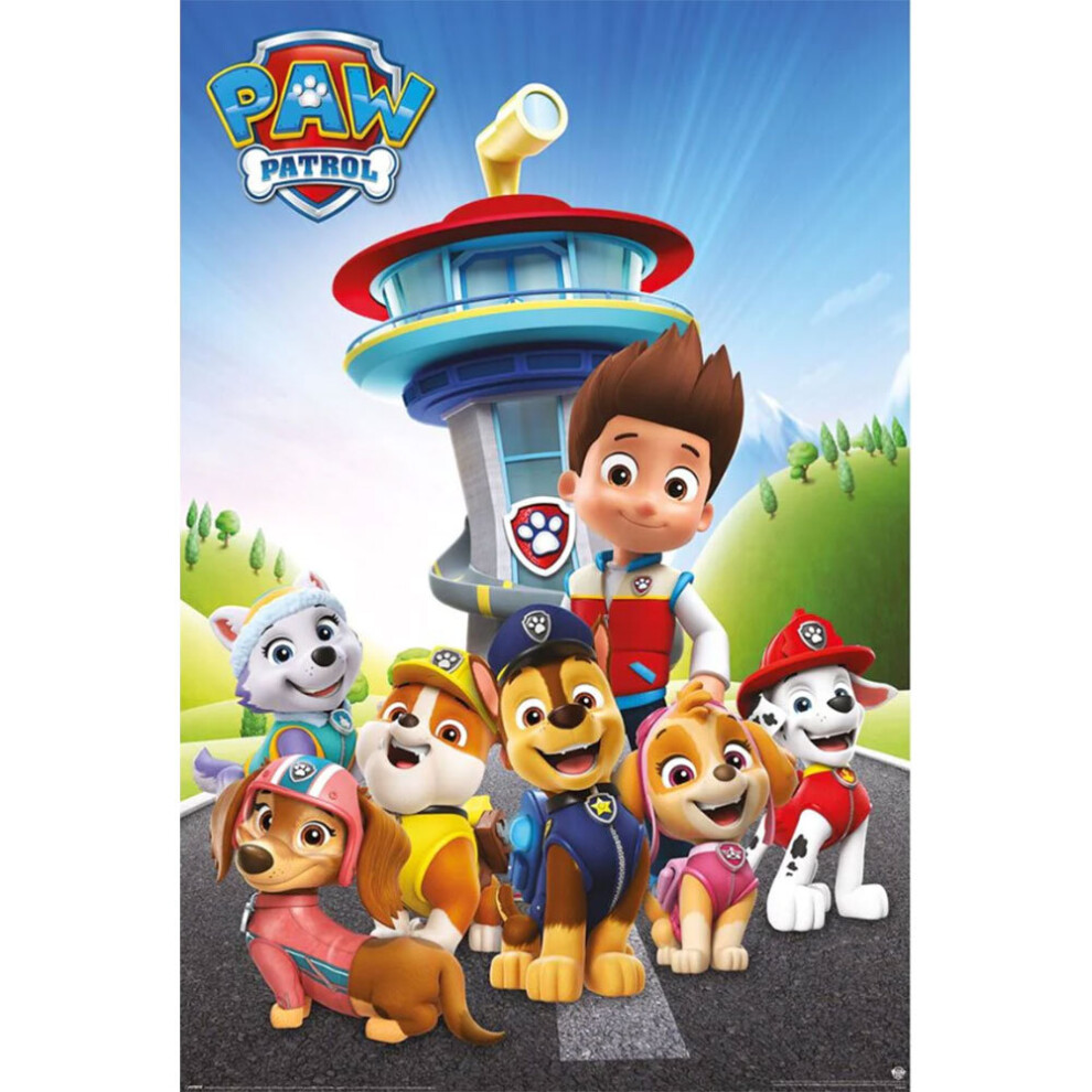 Paw Patrol Poster Ready For Action