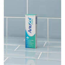 Anusol Cream 43g Haemorrhoids Shrinks Piles 3 Way Action