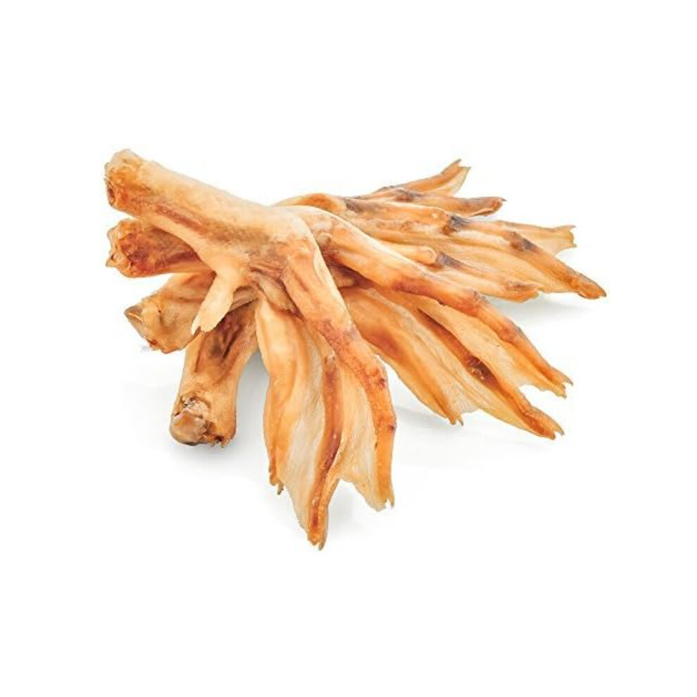 (14 x Duck Feet Approx (200g)) 100% Natural Air Dried Duck Feet Dog Puppy Treat Healthy Chews