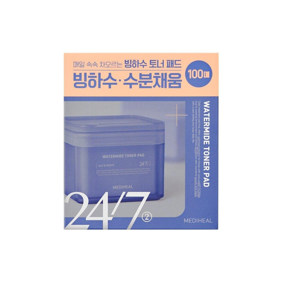 MEDIHEAL Watermide Toner Pad 100 Pads