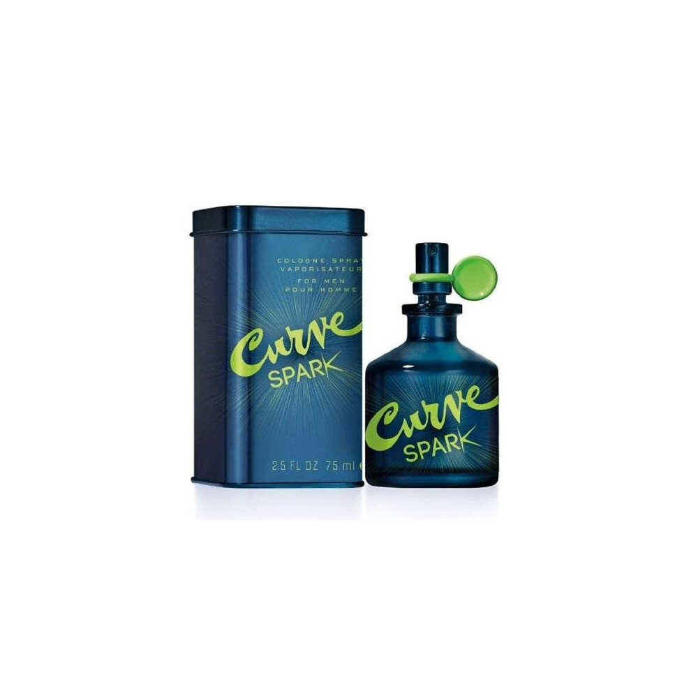 Liz Claiborne Curve Spark 2.5 Cologne Spray For Men