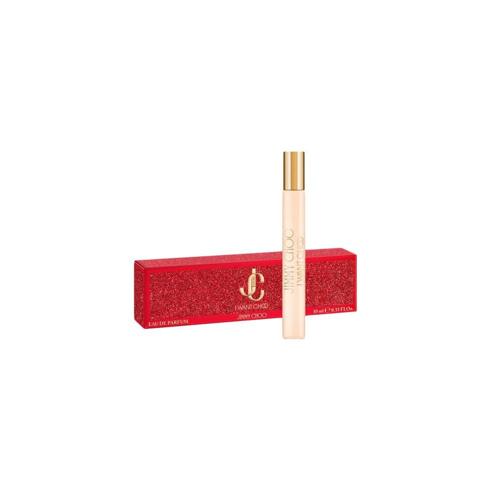 JIMMY CHOO I Want Choo Eau de Parfum Spray pour sac     main - Parfum longue dur   e aux notes de jus de mandarine, de jasmin et de vanille - Floral