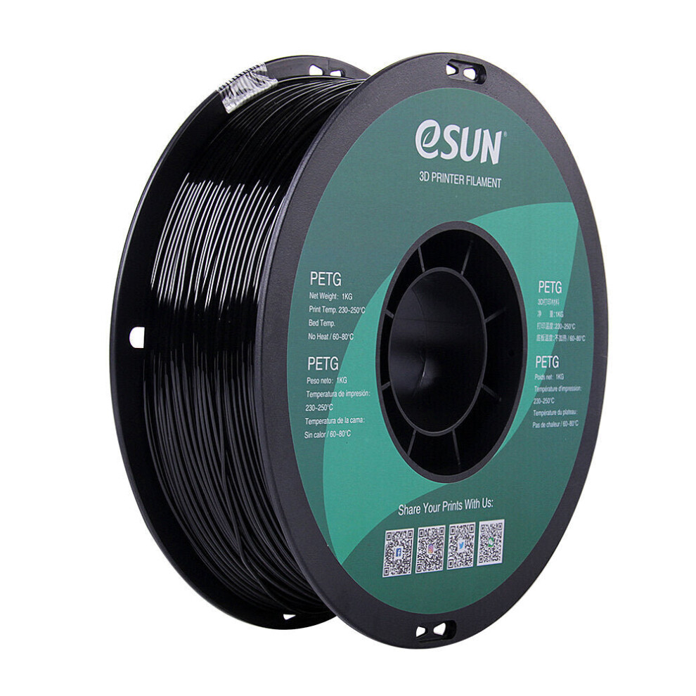(Black) 1.75mm PLA 750g/Roll  Black/White/Grey 3D Printer Filament