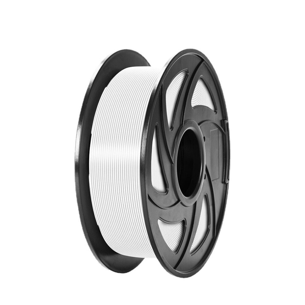 (White) 3D Printing Filament Black/White 1.75mm for 3D Printing