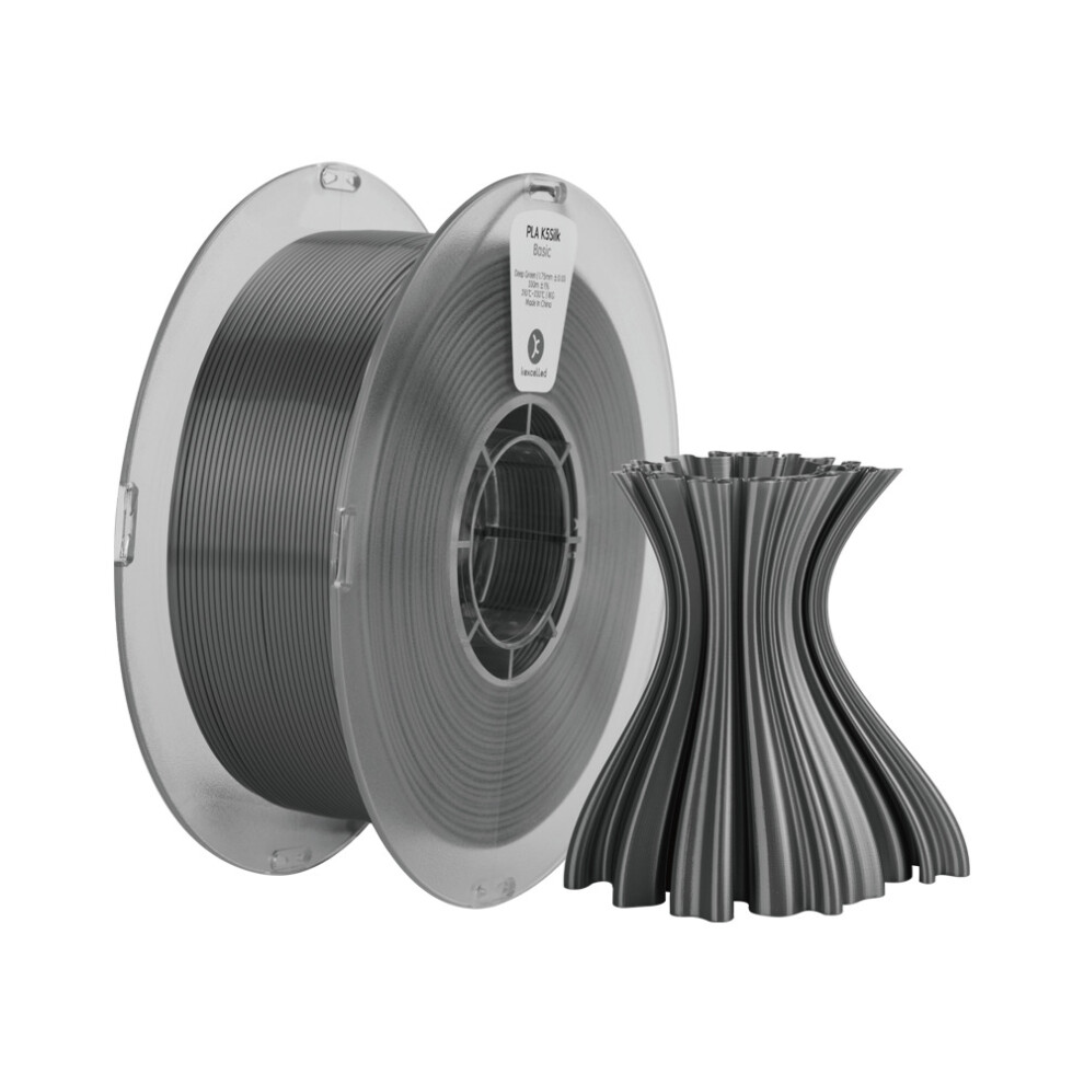 (Grey) 1.75mm/1kg Spool 3D Printer Filament