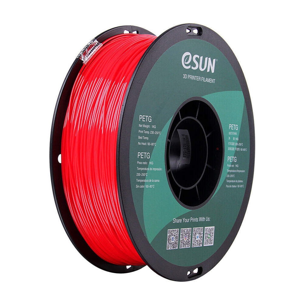 (Red) 3D White/Black/Yellow/Blue/Red 1KG 1.75mm PLA Filament For 3D Printer