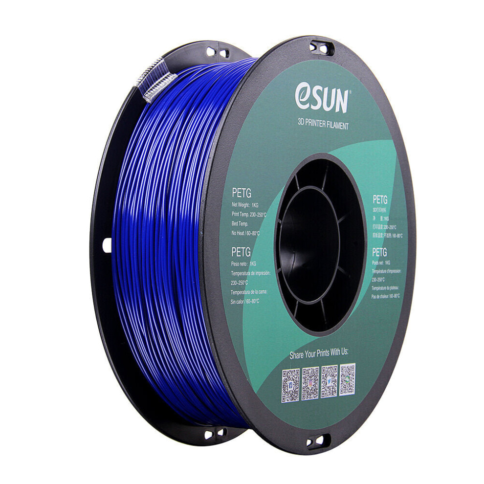 (Blue) 3D White/Black/Yellow/Blue/Red 1KG 1.75mm PLA Filament For 3D Printer