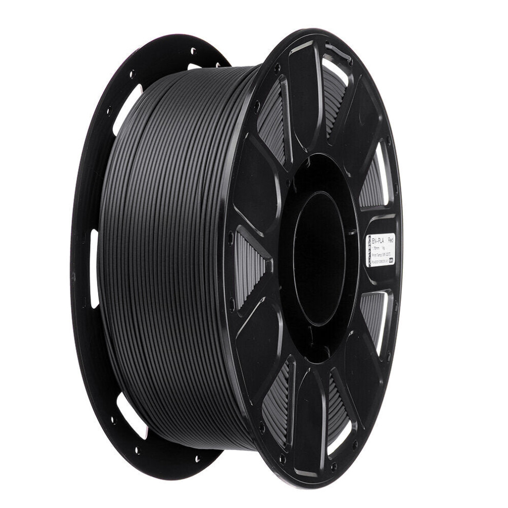 (Black) 1.75mm 1KG/Roll Filament for 3D Printer