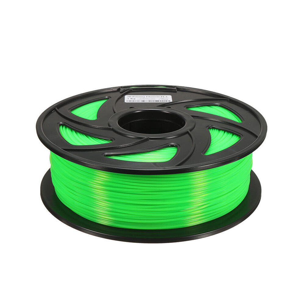 (Green) 1KG Silk PLA 1.75MM Filament 14 Color Available High Strength filament for 3D Printer