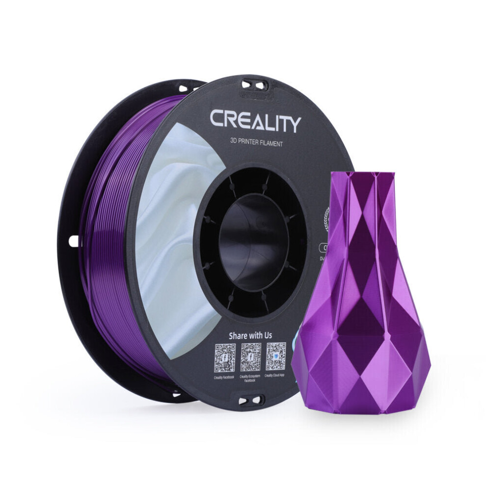 (Purple) 1KG Silk PLA 1.75MM Filament 14 Color Available High Strength filament for 3D Printer