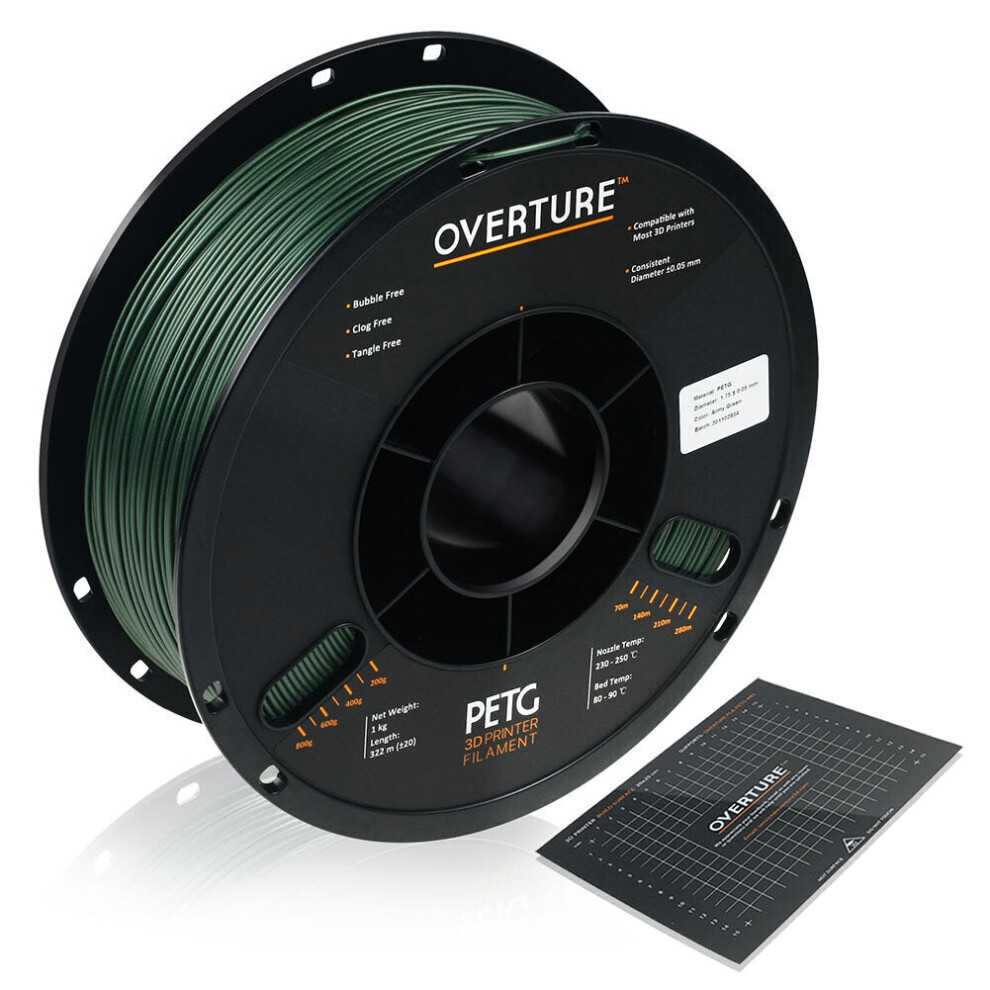 (Army Green) 1.75MM Filament for 3D Printre Printing Material