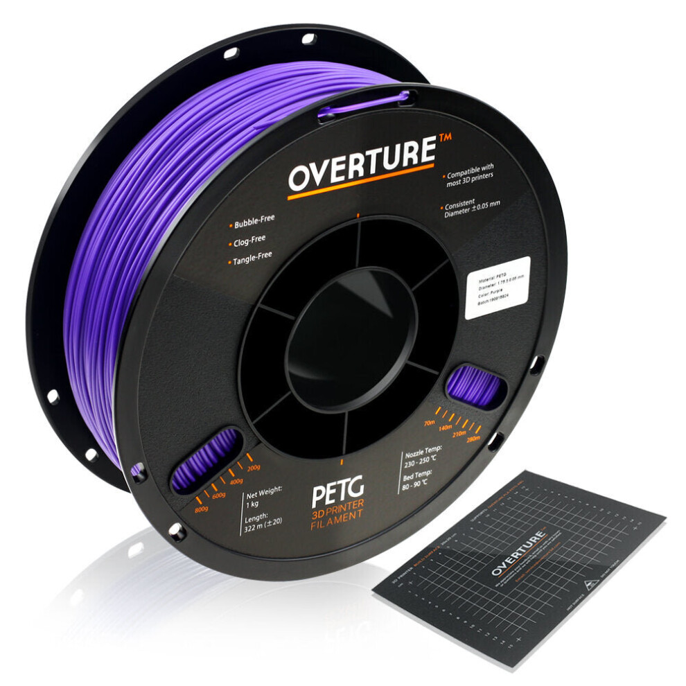 (Purple) 1.75MM Filament for 3D Printre Printing Material