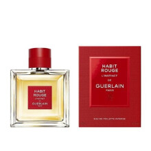 Habit Rouge L'Instinct di Guerlain per Uomini 3.3 oz Eau de Toilette Intenso