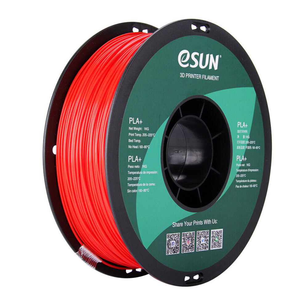 (Red) 3D Printing Filament 1.75mm 3D Printer Material for 3D Printing