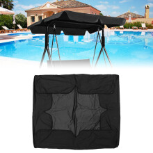 2 Seater Patio Swing Hammock Chair Anti-UV Waterproof Canopy Spare Cover+ Backrest + Cushion Cover
