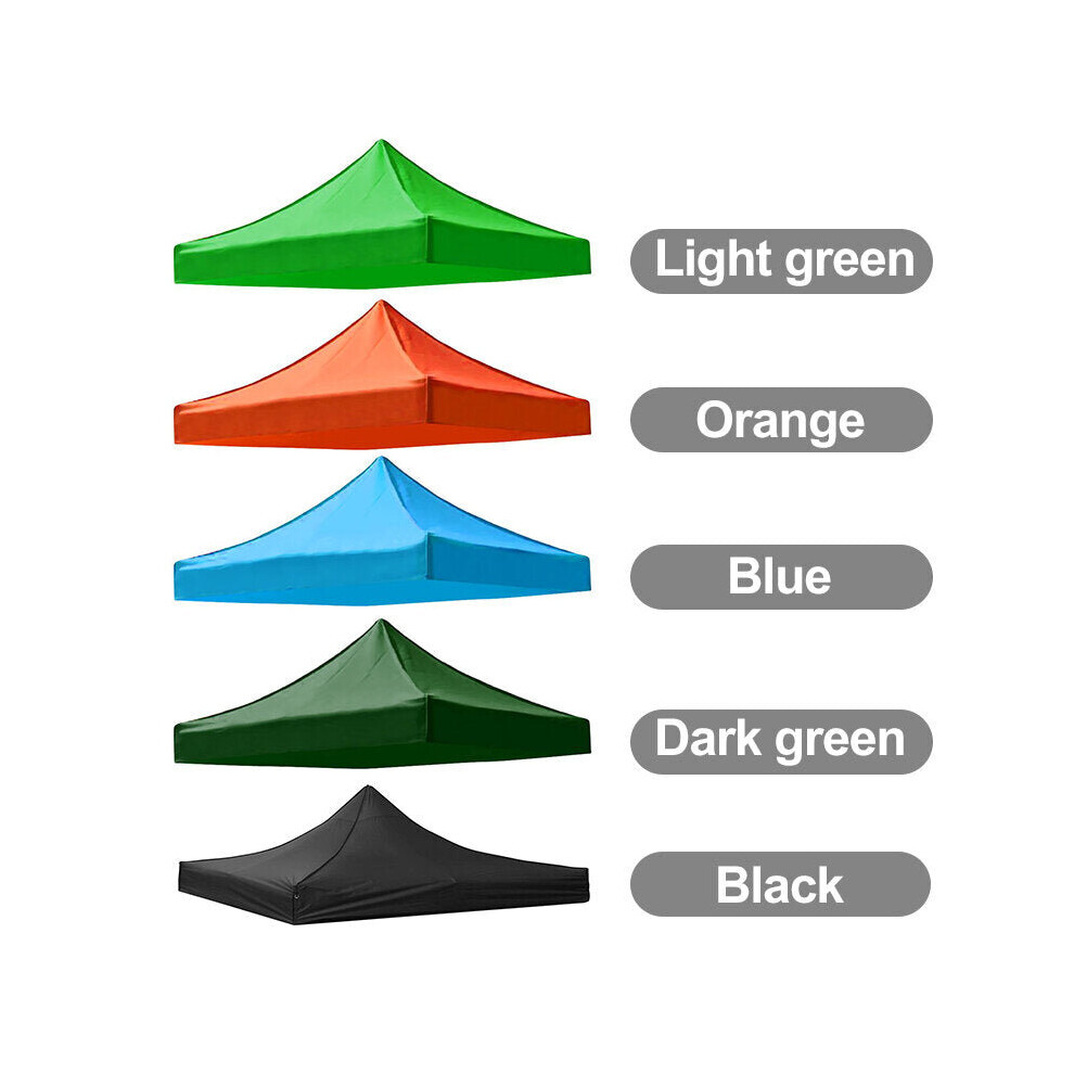 (Green) 3X3M 420D Sun Shelter Oxford Tent Sunshade Protection Outdoor Canopy Garden Patio Pool Shade Sail Awning Camping Shade Cloth