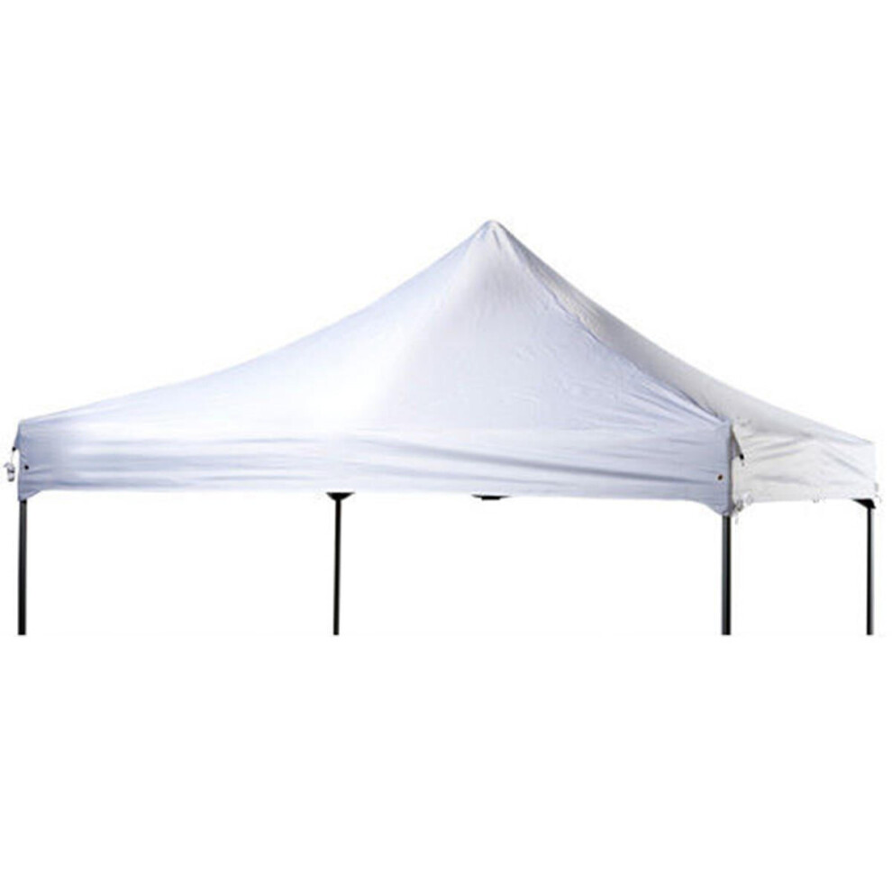 (white) 3x3m Waterproof 300D Camping Tent Top Tarp Ourdoor Replacement Cover Canopy Sunshade