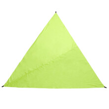 (Green) 3m Triangular Waterproof Tent Sunshade Garden Patio Awning Canopy Sun Shelter