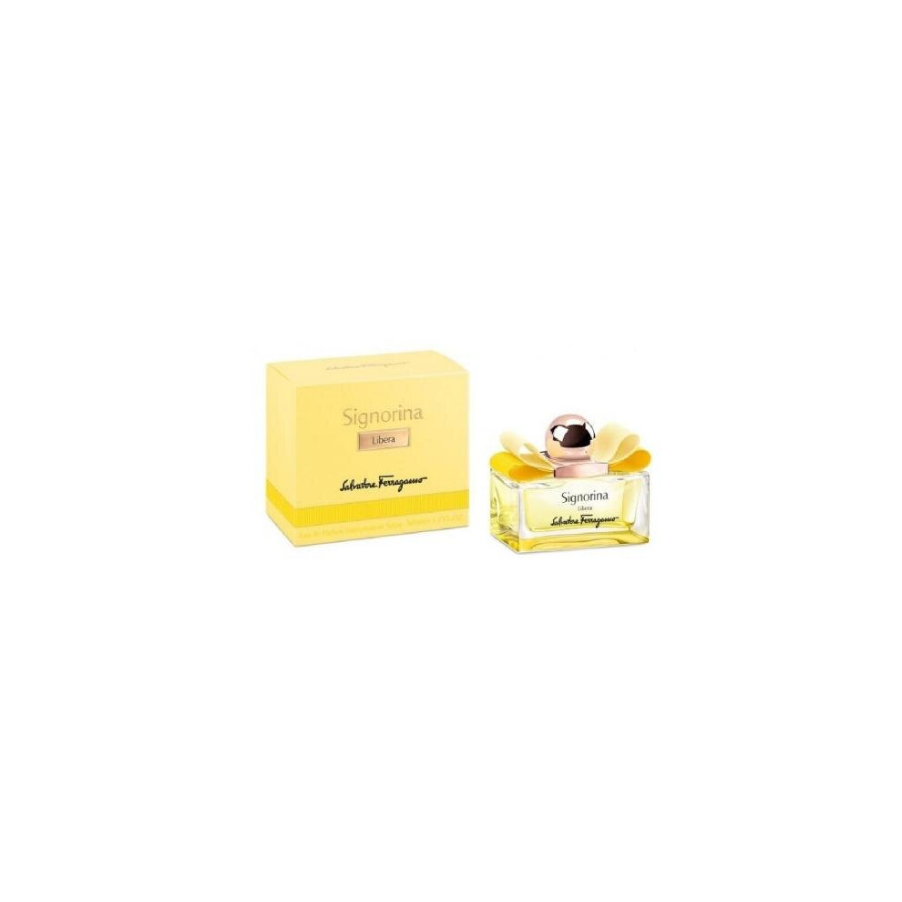 Salvatore Ferragamo Unisex Yellow/Light/Pink Libera Women Eau De Parfum 50Ml - Image 3