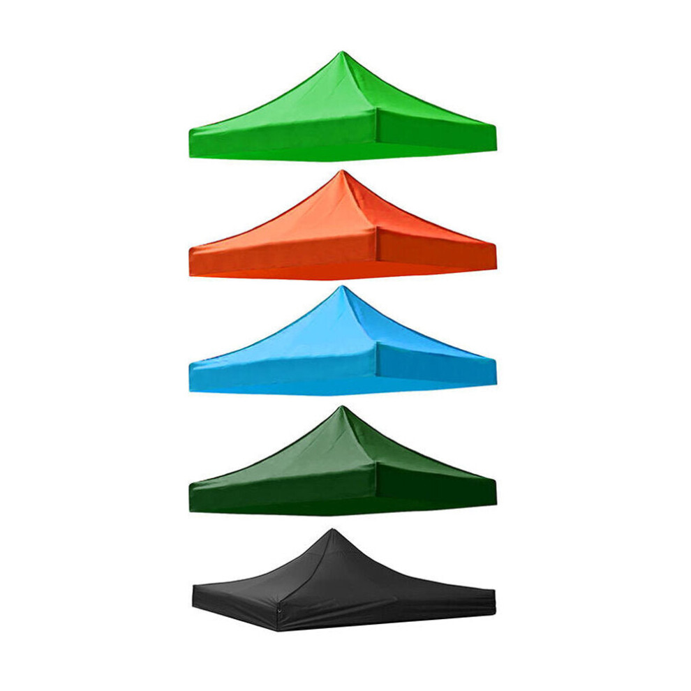 (Light Green) 3x3m 420D Oxford Camping Tent Top Cover Awning Top Cover Waterproof UV Protection Garden Patio Tent Sunshade Canopy