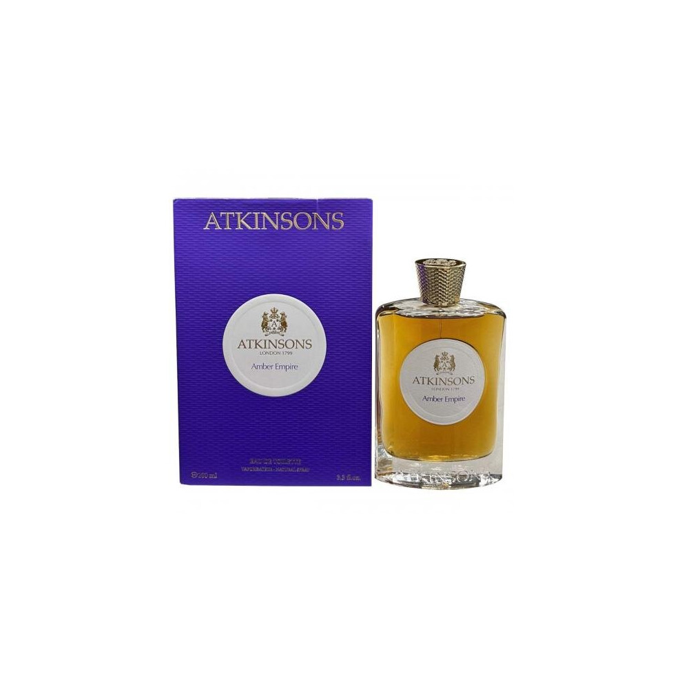 Atkinsons Amber Empire 3.4 Eau De Toilette Spray For Women