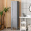 Costway 5 -Tier Bathroom High Storage Cabinet Freestanding Organizer 2 Shelves 9