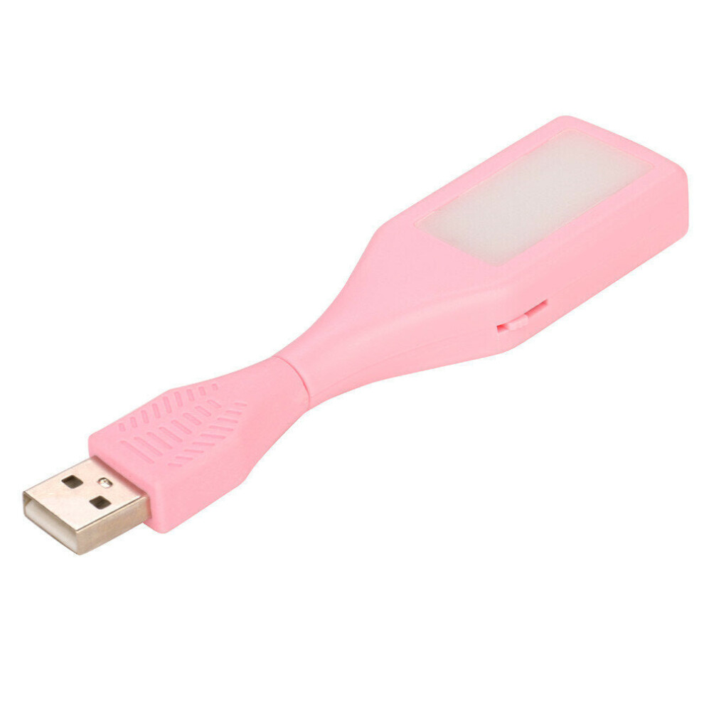 (Pink, L) 3 IN 1 USB Portable Mosquito Killer LED Lamp Aromatherapy Mini Led Outdoor Mosquito Dispeller Lamp