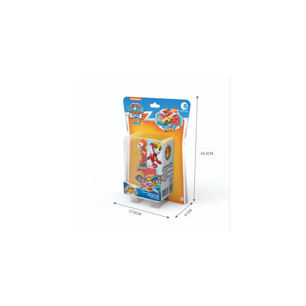 Photos - Toy Car  Marshall) Paw Patrol Toy Pull Back Car([Power Dog])