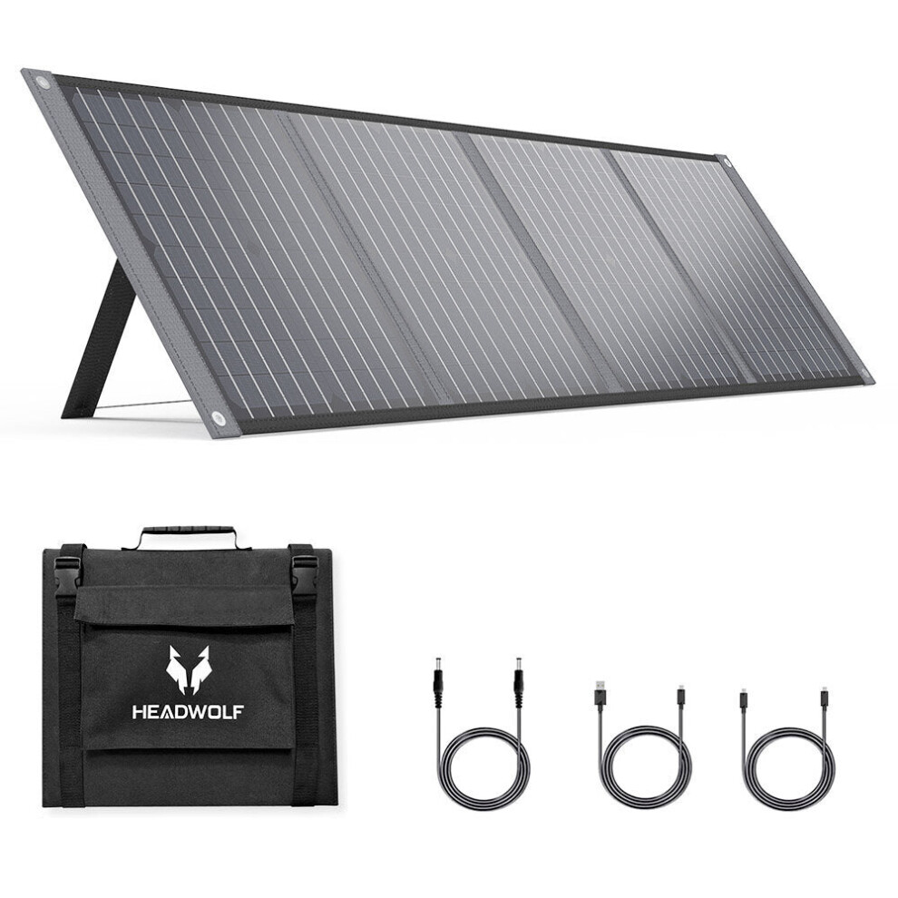 100W 18V Portable Solar Panel Foldable Ip65 Waterproof Solar Panel For Power Station 6112212502068