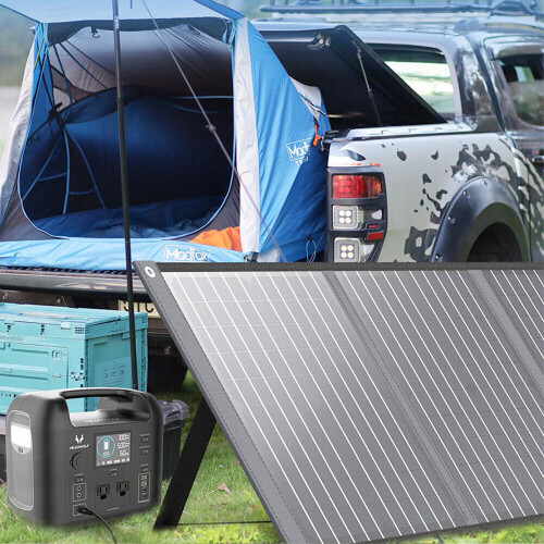 100W 18V Portable Solar Panel Foldable IP65 Waterproof Solar Panel For Power Station 2