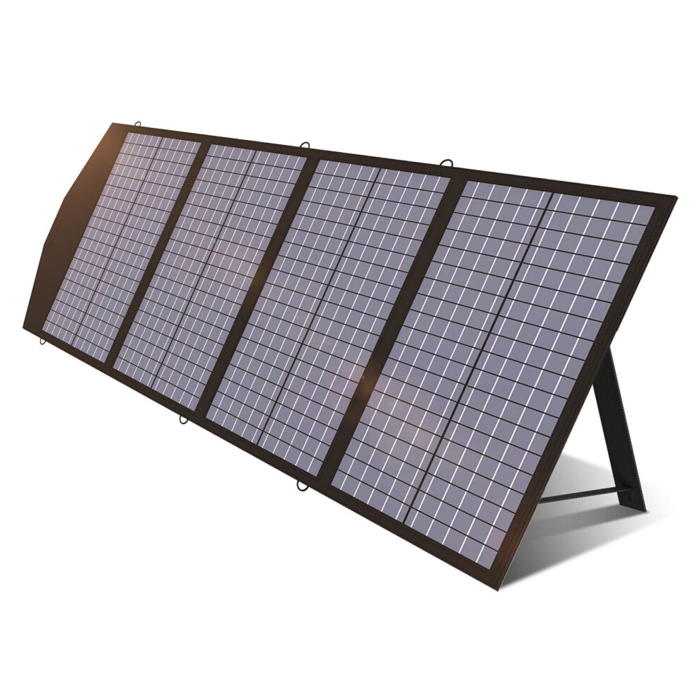 (120W) 18V Foldable Solar Panel,  60/100/120/200W Mobile Solar Charger for Power Supply, Laptop, Solar Generator, Fishing