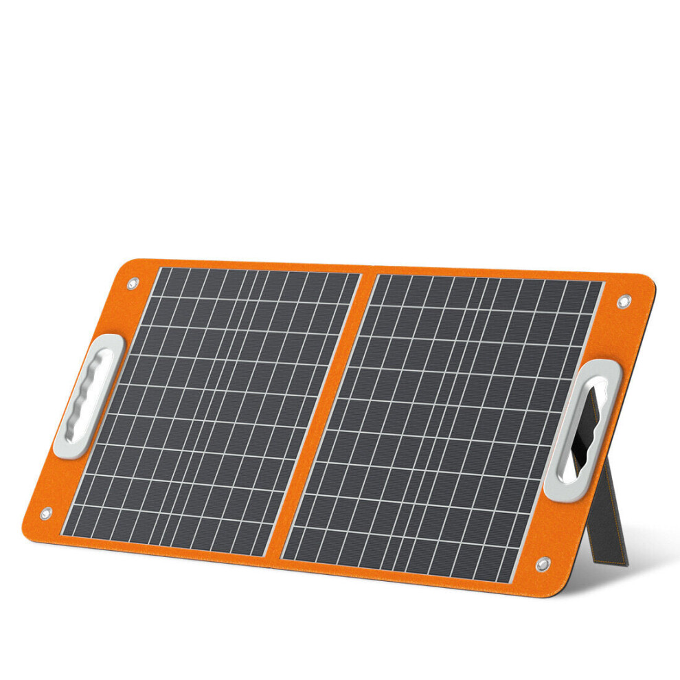 18V 60W Foldable Solar Panel Portable Solar Charger with DC Output USB-C QC3.0 for Phones Tablets Camping Van RV Trip